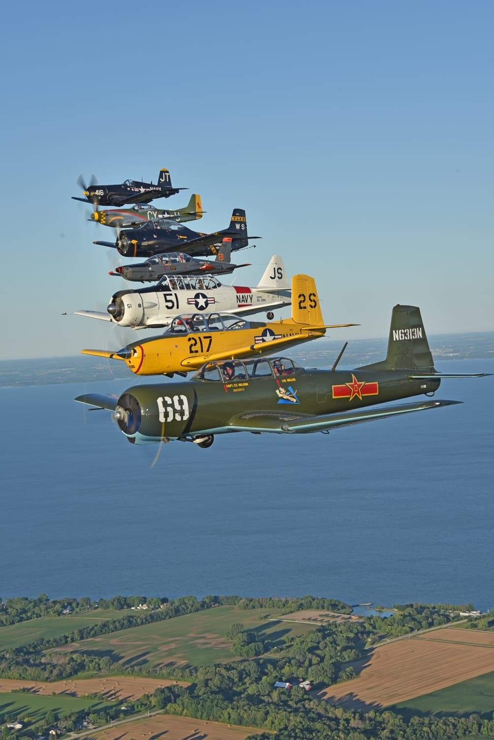 Red Star Pilot Association aircraft